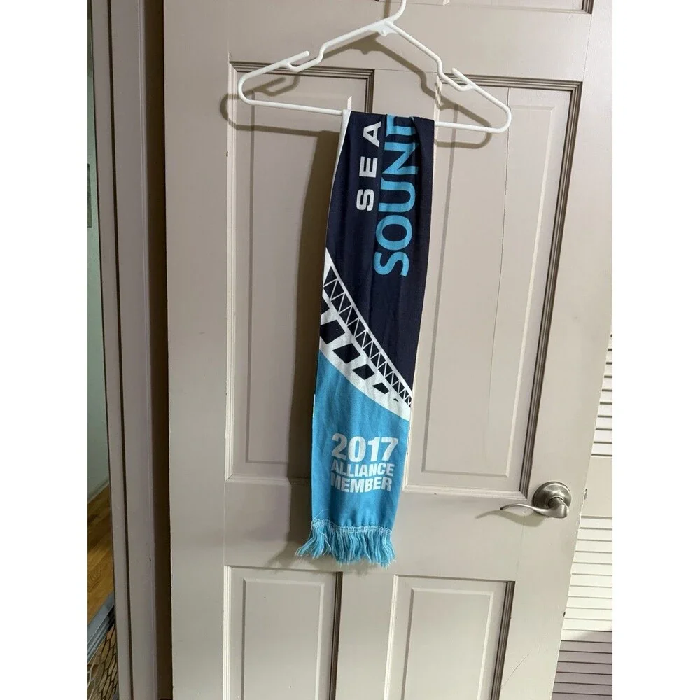 MLS Seattle Sounders FC 2017 Alliance Member Reversible Scarf Born In 1974